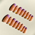 Almond Misty Floral Nails - 