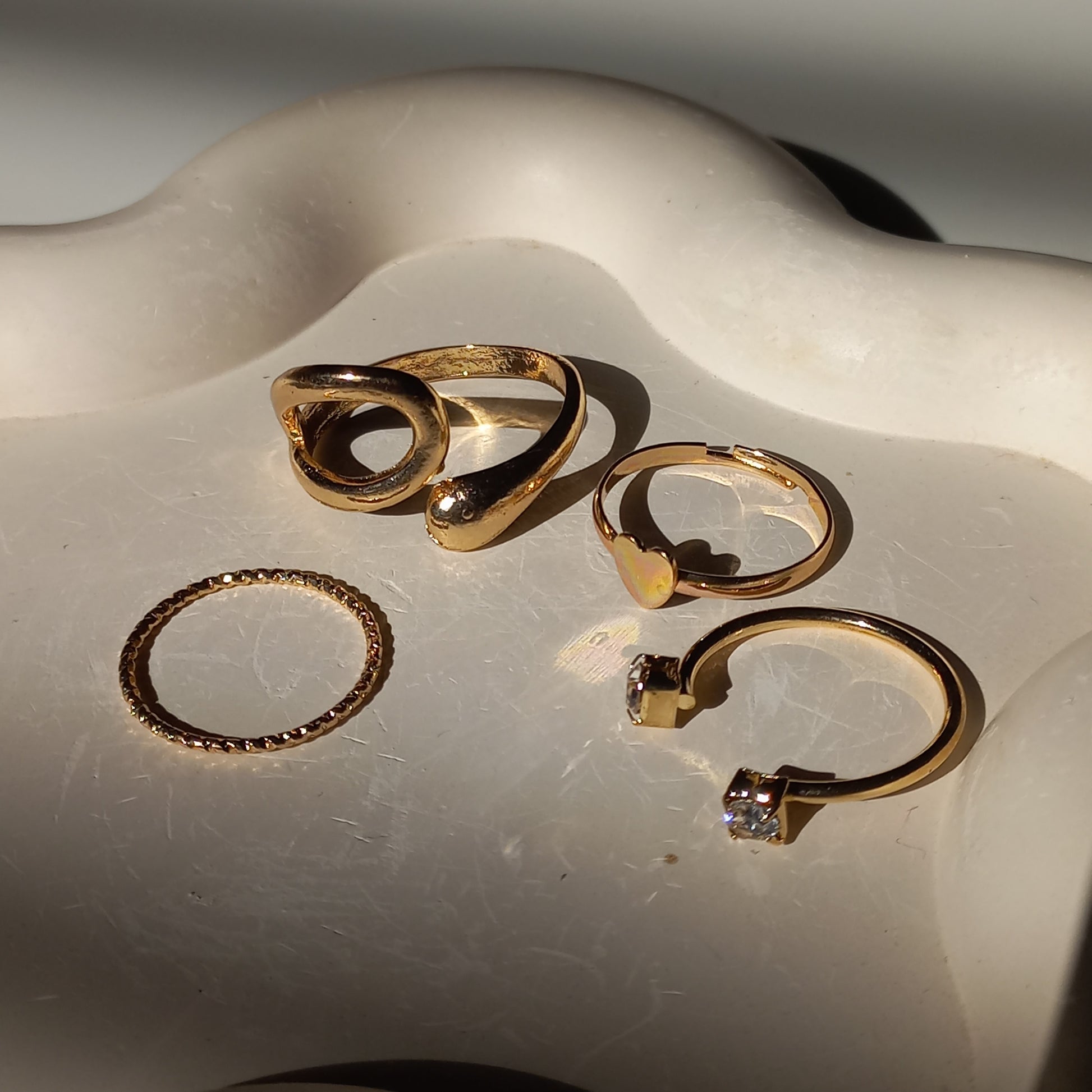 Aviana Ring Set | Size 7 - 