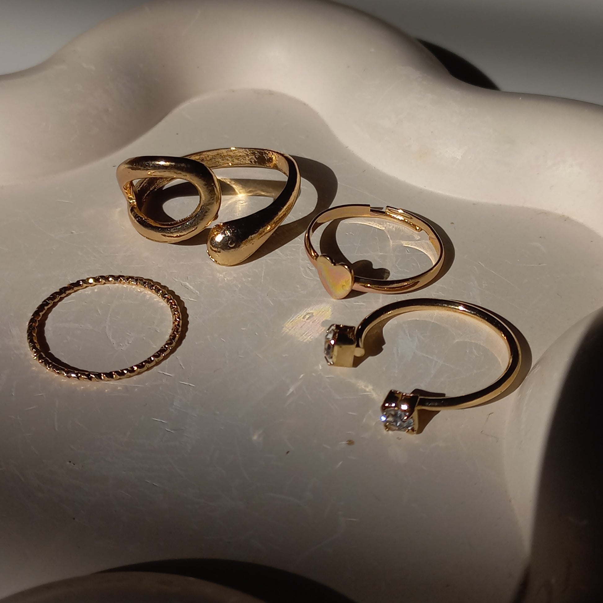 Aviana Ring Set | Size 7 - 