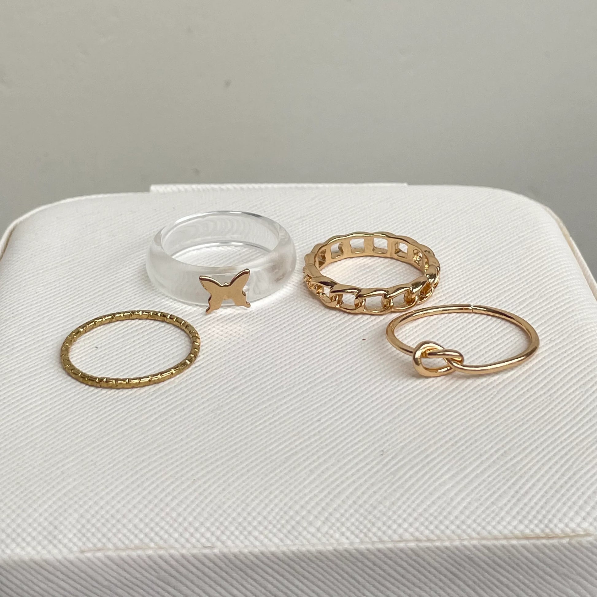 Cadence Ring Set | Size 7 - 