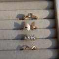 Cosmic Gold Ring Set | Size 6.5 - 
