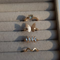 Cosmic Gold Ring Set | Size 6.5 - 