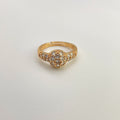 Crystal Ball Ring | Tarnish-Free (Adjustable) - 
