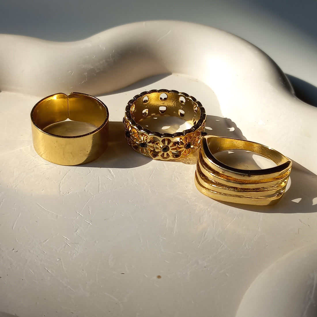 Elysia Ring Set | Size 8 - Rings