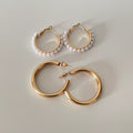 Francesca Hoops Set | 2 Pairs - 