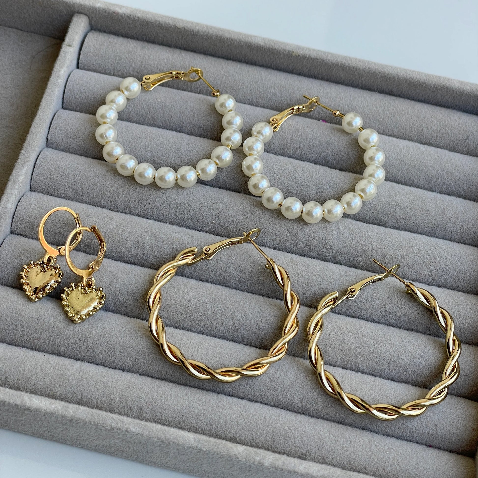 Laney Earrings | 3 Pairs - 