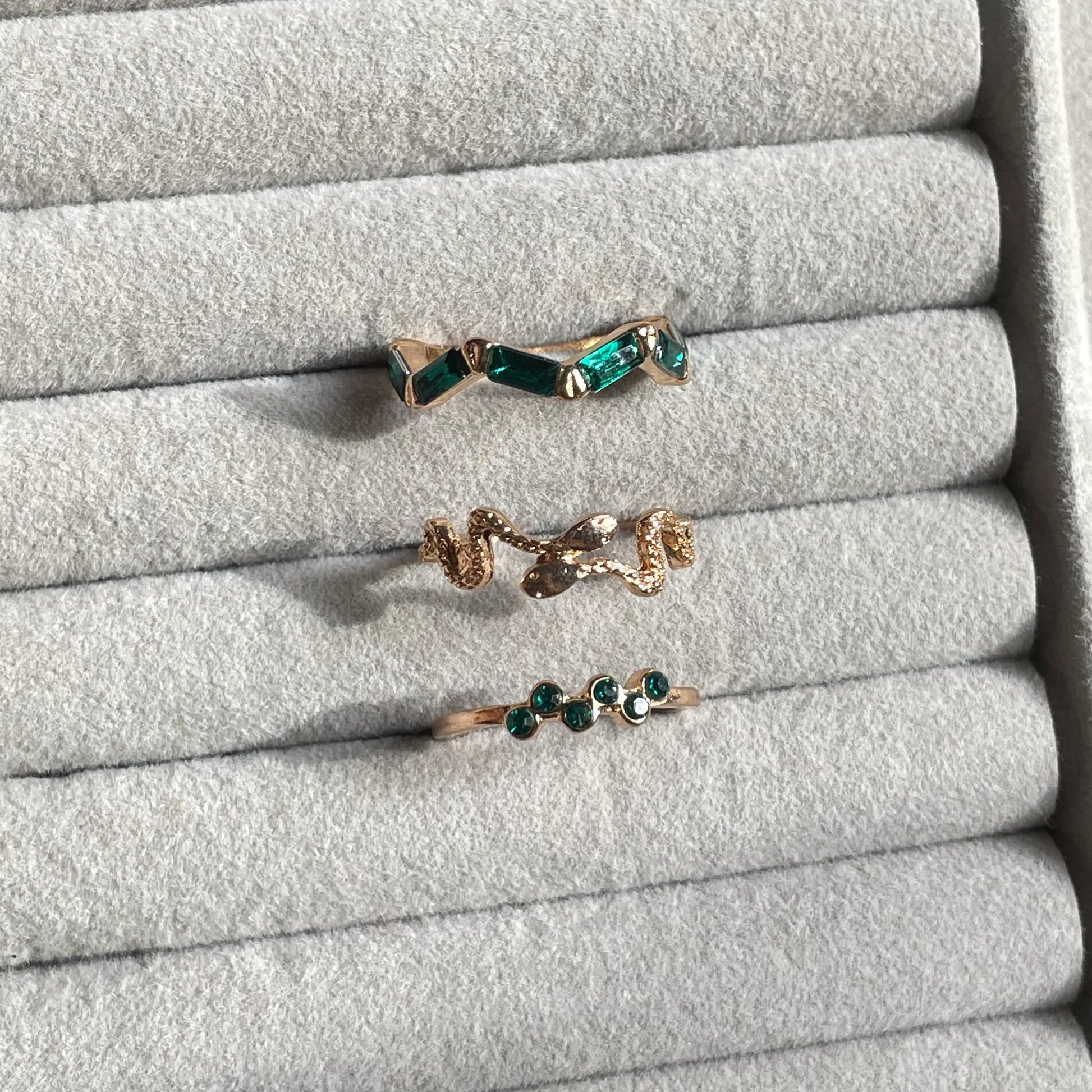 Leena Ring Set | Size 7.5 - 