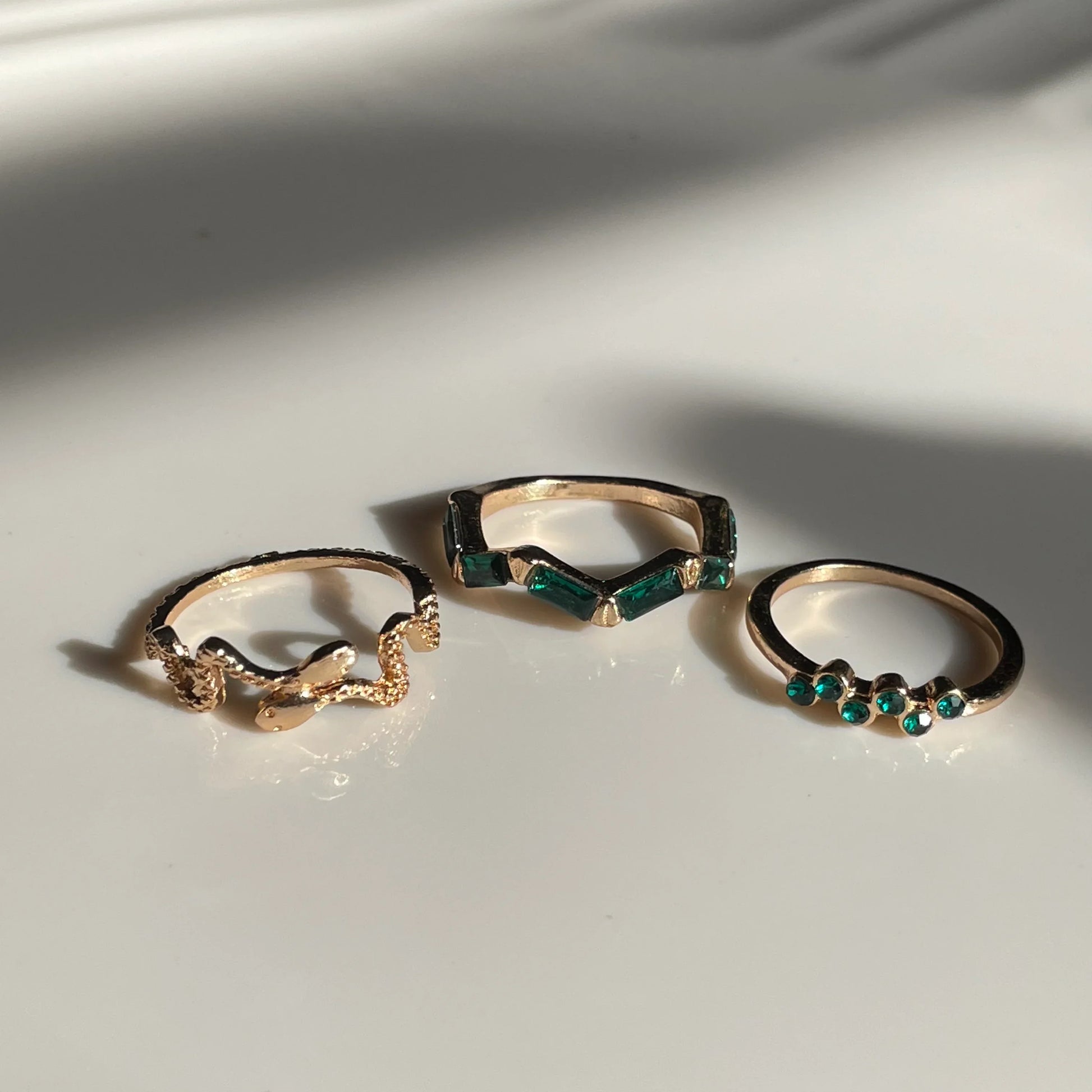 Leena Ring Set | Size 7.5 - 