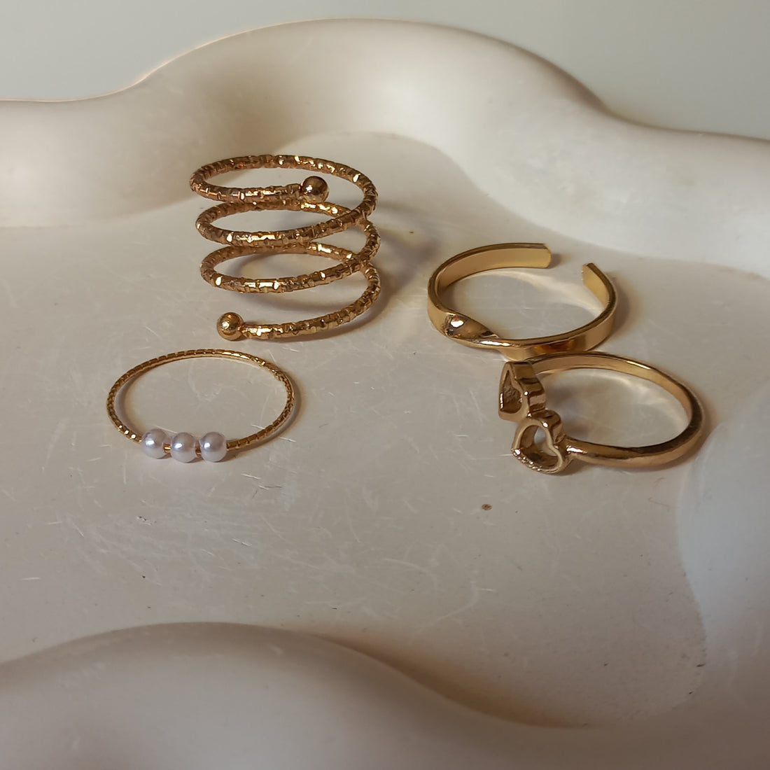 Lumi Ring Set | Size 7 - Rings