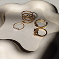 Lumi Ring Set | Size 7 - 