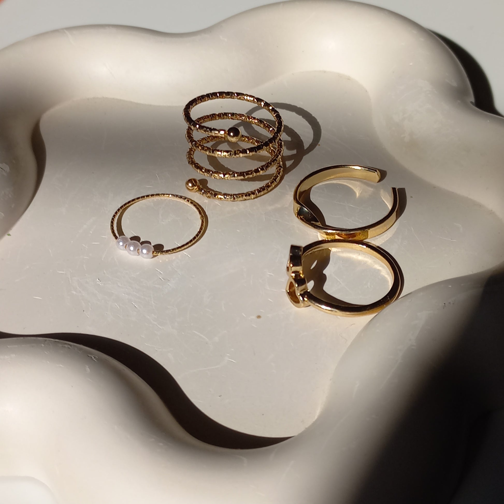 Lumi Ring Set | Size 7 - 