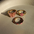 Pink Flutterby Ring Set | Size 7 - 