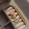 Pink Flutterby Ring Set | Size 7 - 
