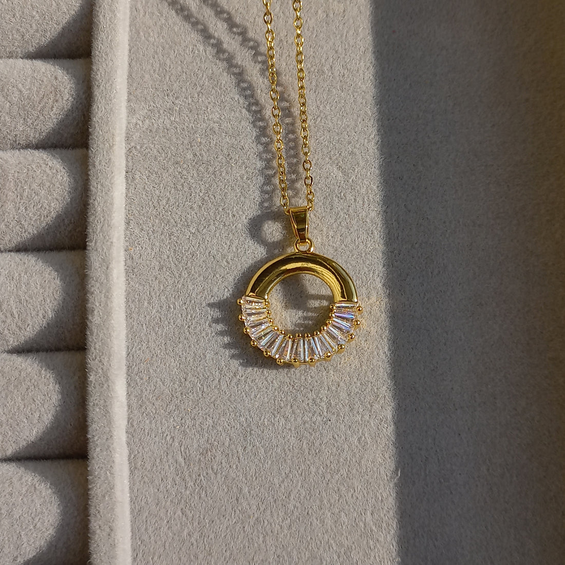 Stainless Steel Circular Pendant - Charms & Pendants