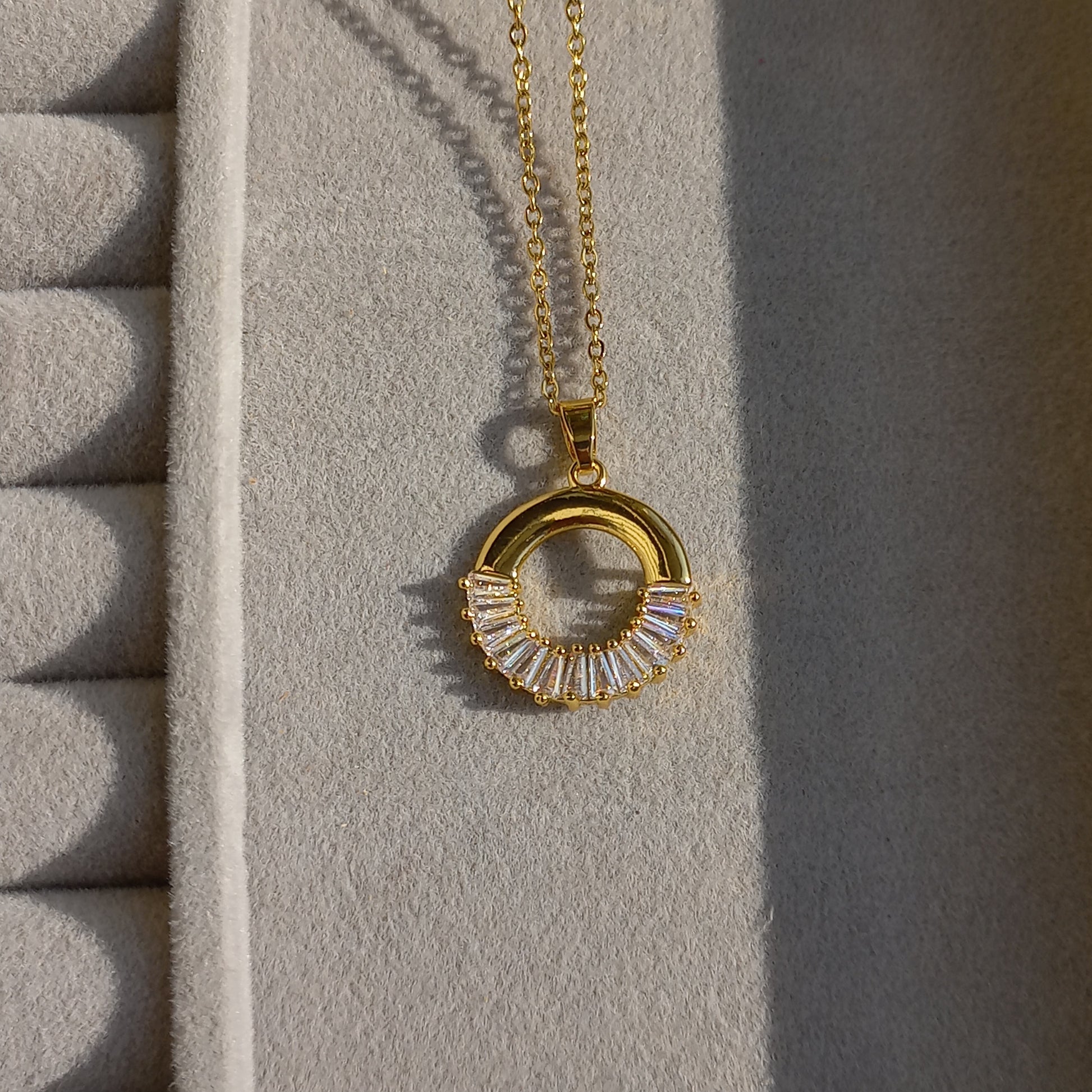 Stainless Steel Circular Pendant - Charms & Pendants