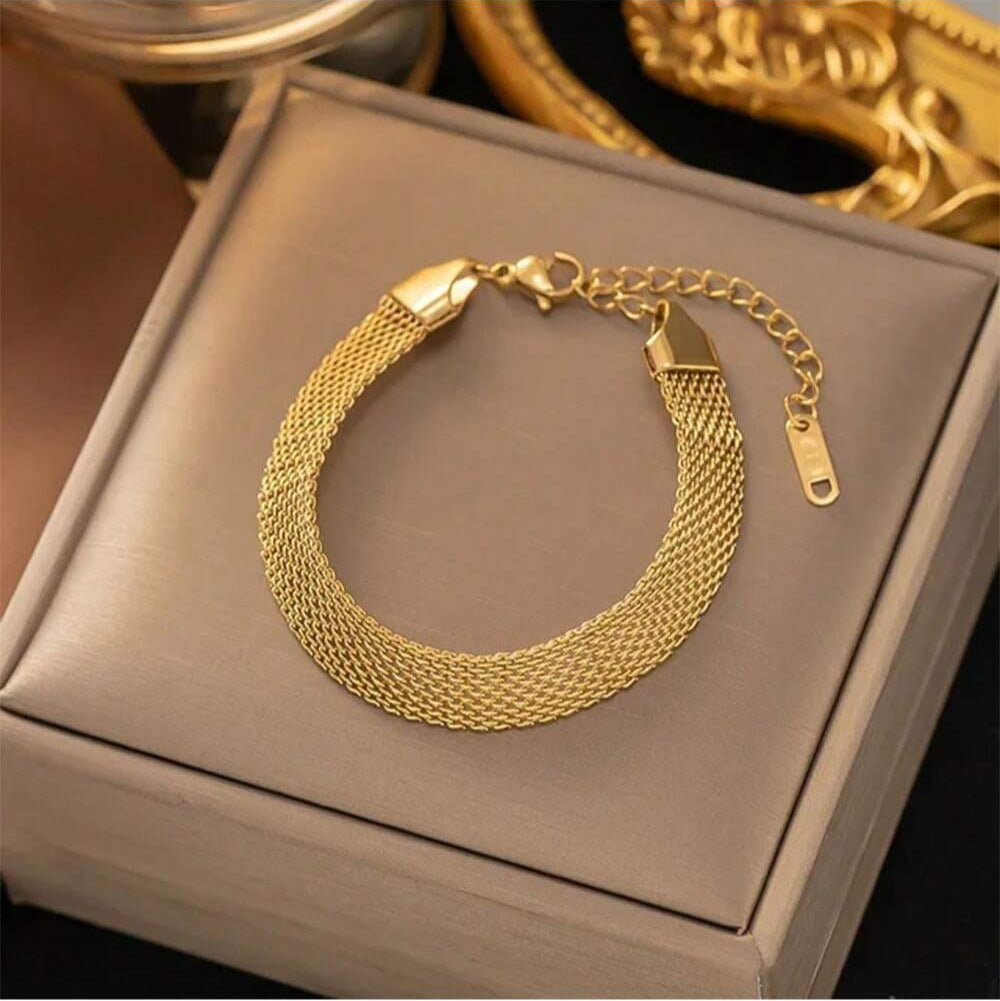 Stainless Steel Mesh Bracelet
