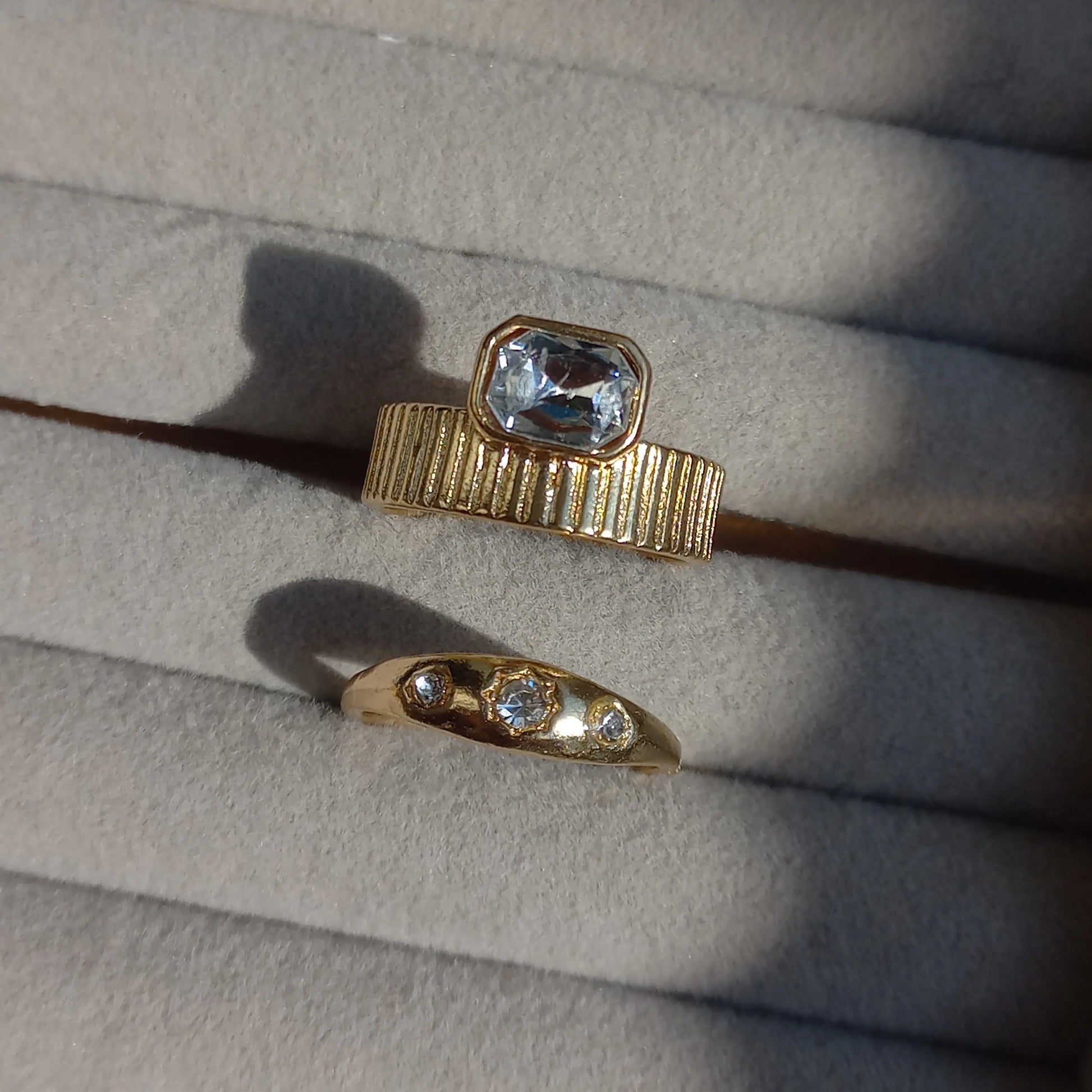 Vesper Ring Set | Size 8.5 - 