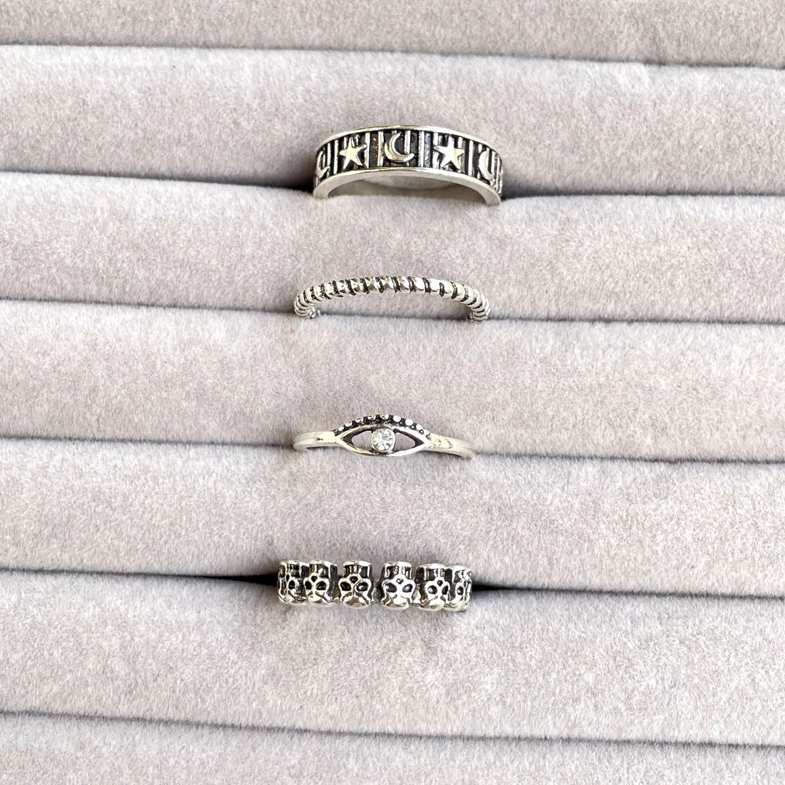 Auren Ring Set | Size 7.5