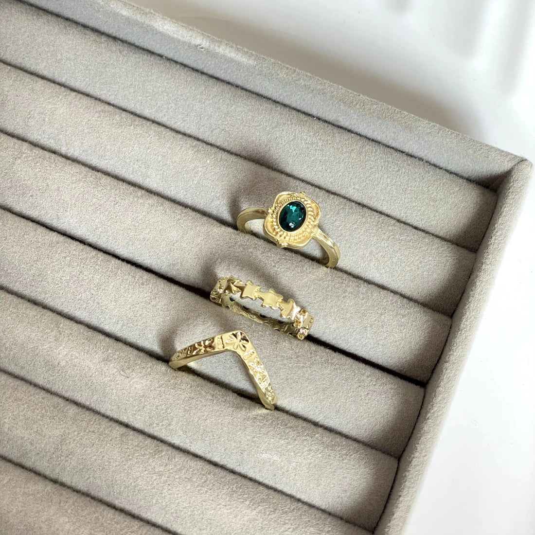 Fernia Ring Set | Size 8