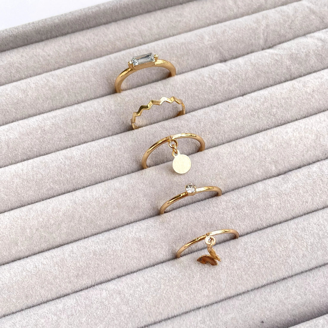 Etherea Ring Set | Size Size 7.5