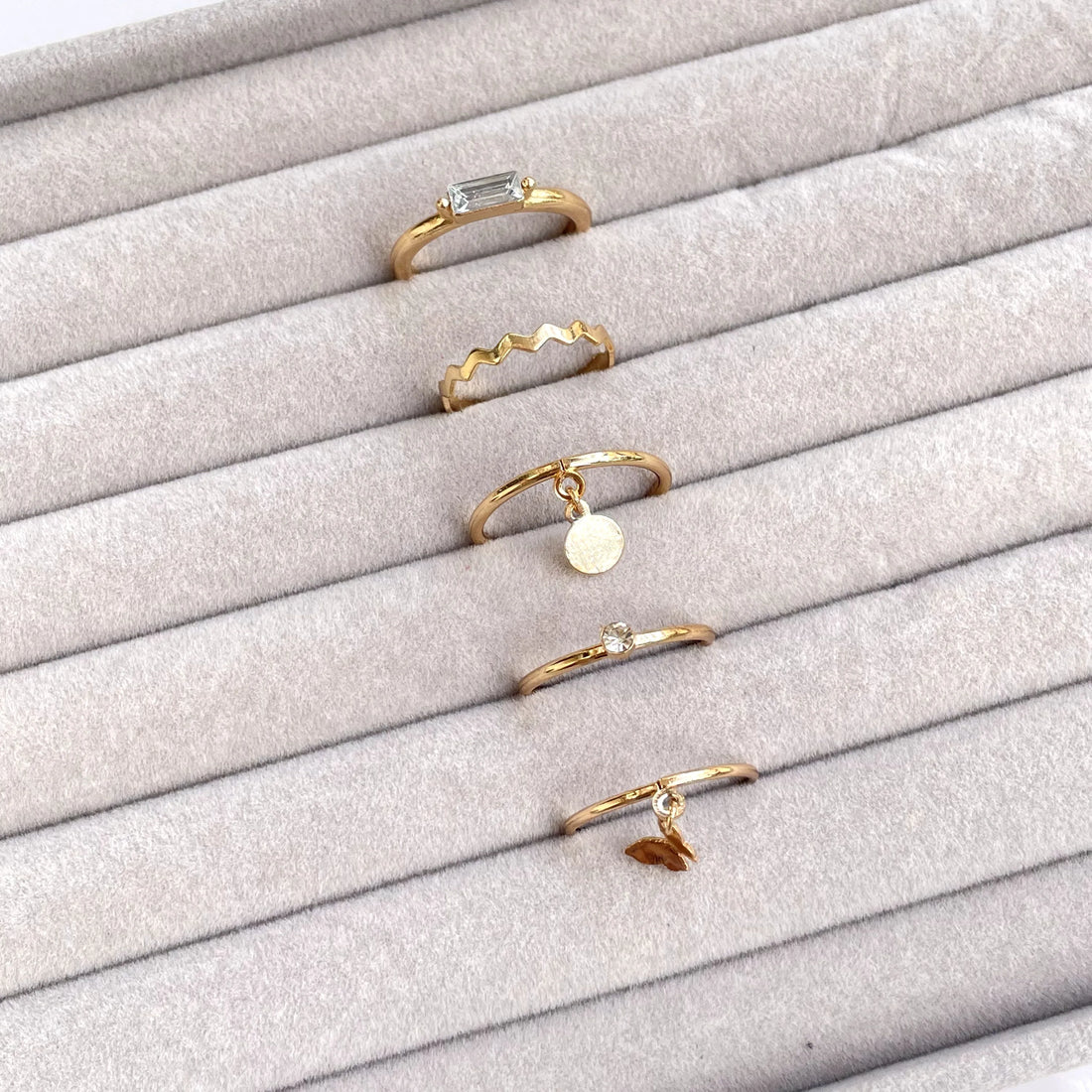 Etherea Ring Set | Size Size 7.5