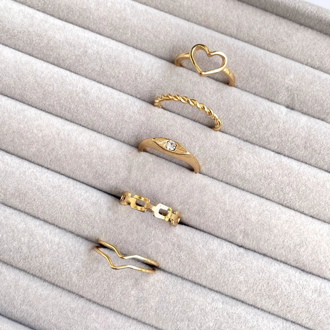 Lumine Ring Set | Size 7.5