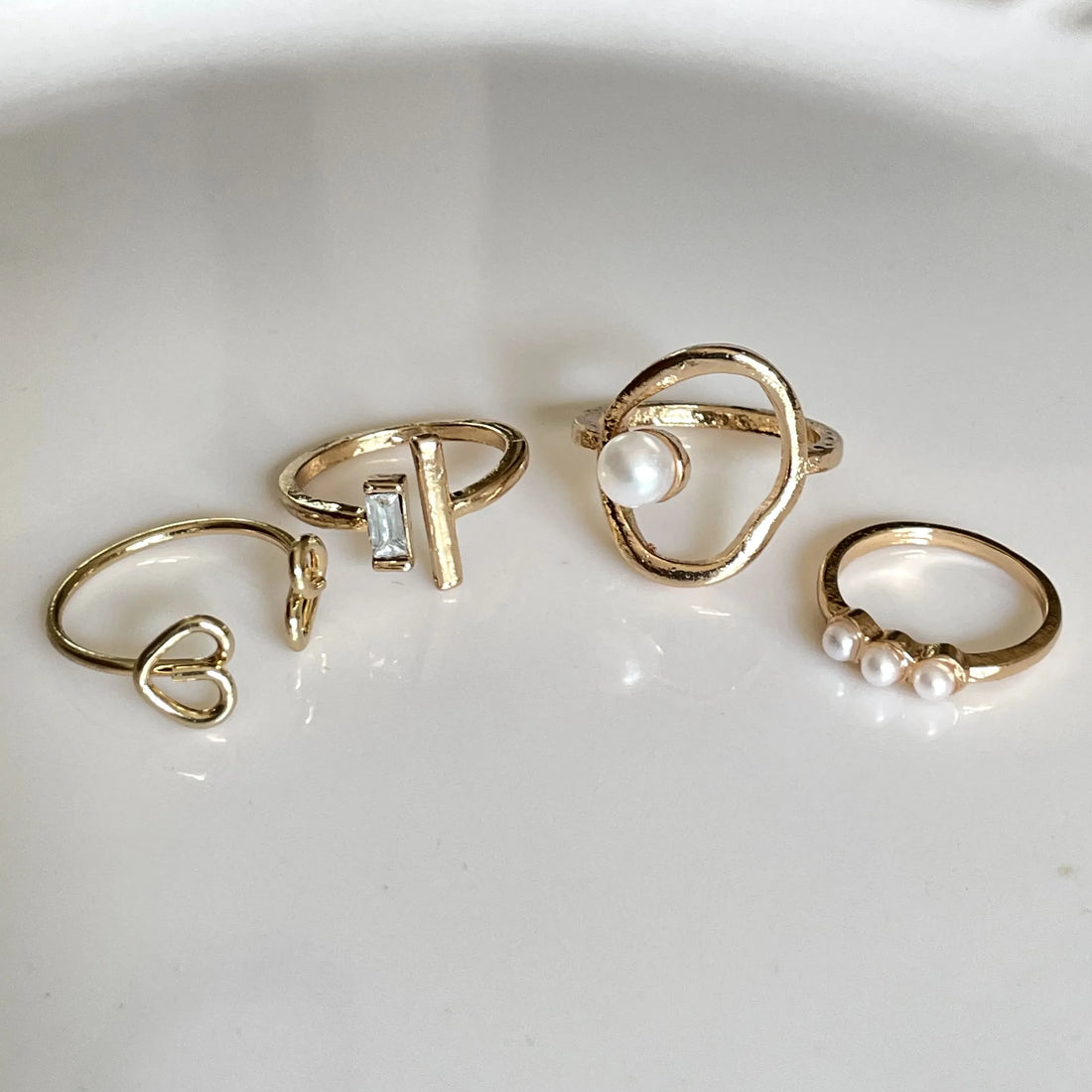 Velora Ring Set | Size 7