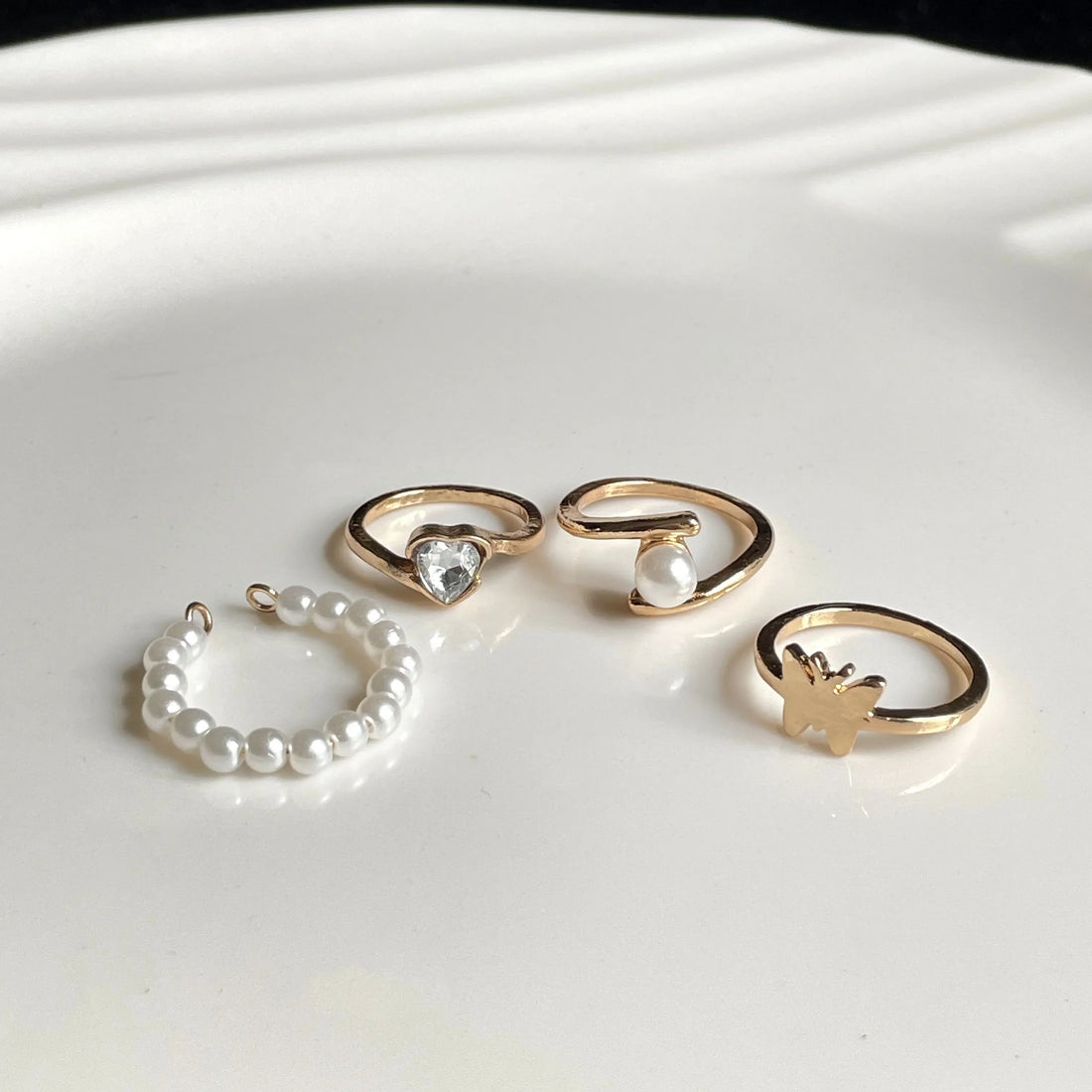 Haloise Ring Set | Size 7