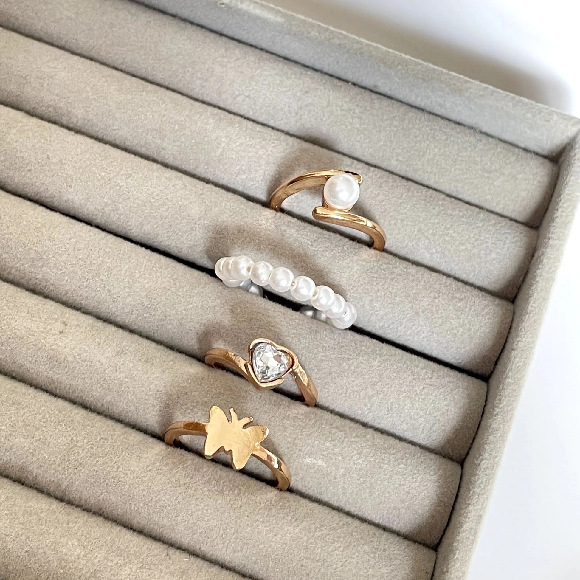 Haloise Ring Set | Size 7