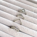 Glinte Ring Set | Size 8