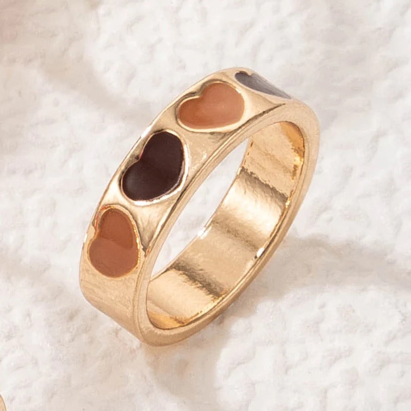 Colored Heart Bands - 