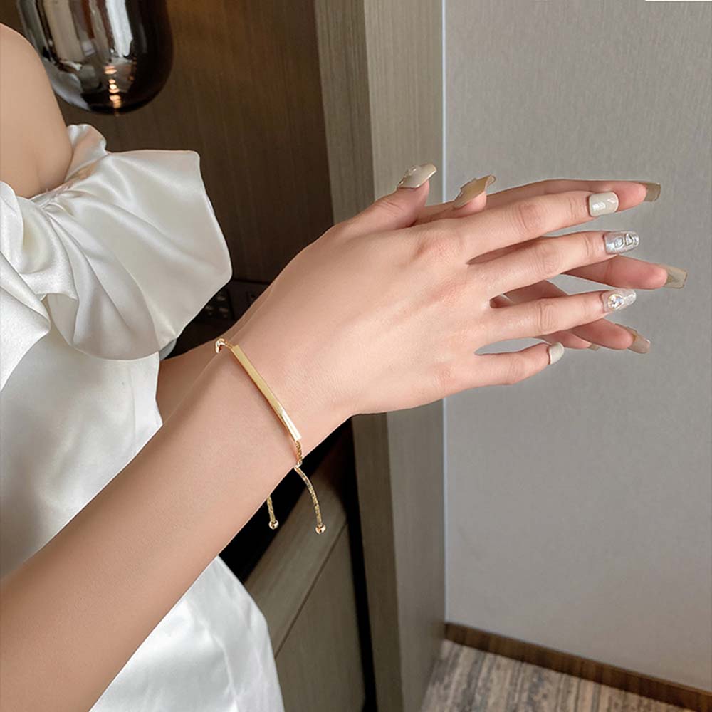 Stainless Cecile Bar Bracelet - 