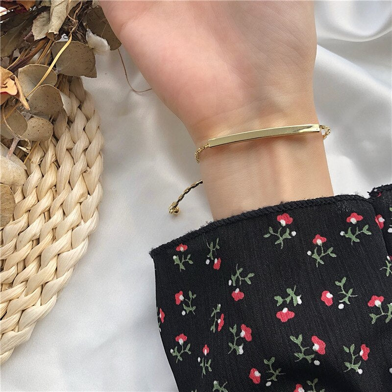Stainless Cecile Bar Bracelet - 
