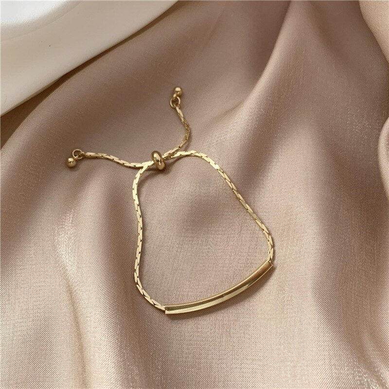 Stainless Cecile Bar Bracelet - 