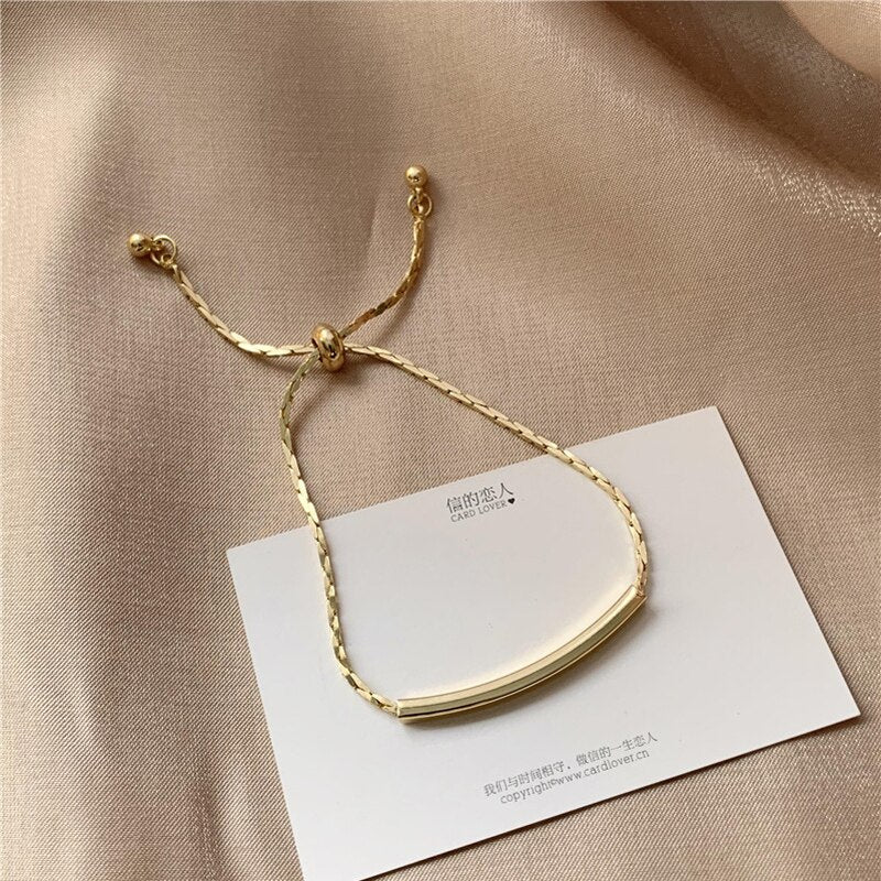 Stainless Cecile Bar Bracelet - 