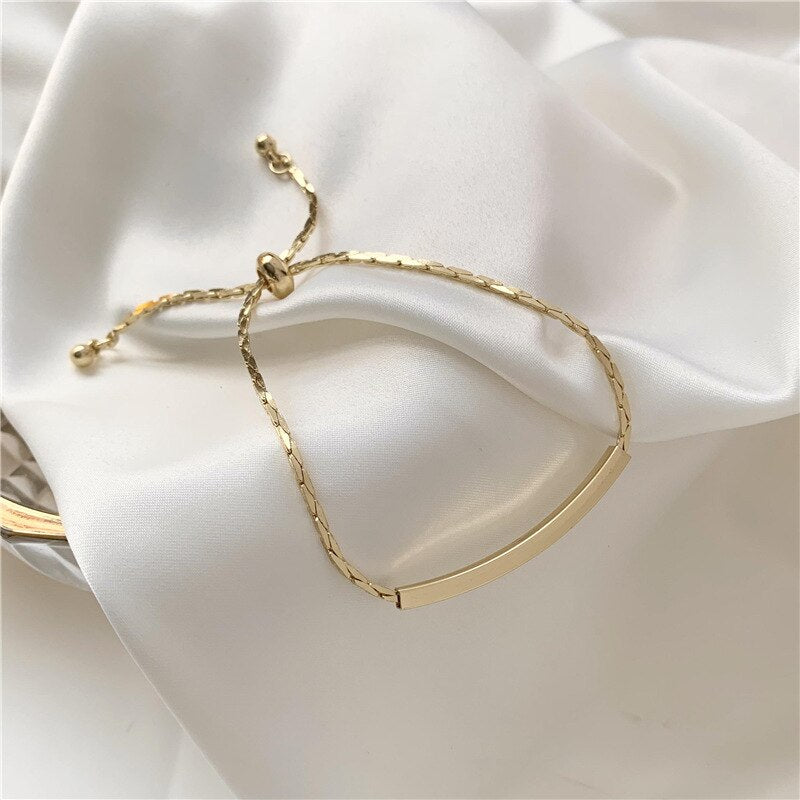 Stainless Cecile Bar Bracelet - 