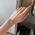 Stainless Cecile Bar Bracelet - 