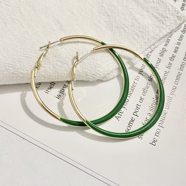 Colorful Hoops - Earrings