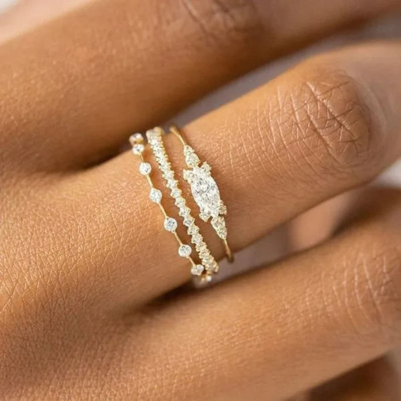 Dainty Ring Set - Rings