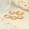 Hollow Chain EarCuffs - 