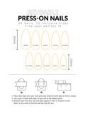 Long Almond Onyx Nails - 