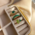 Lush Green Ring Set | Size 6.5 - 