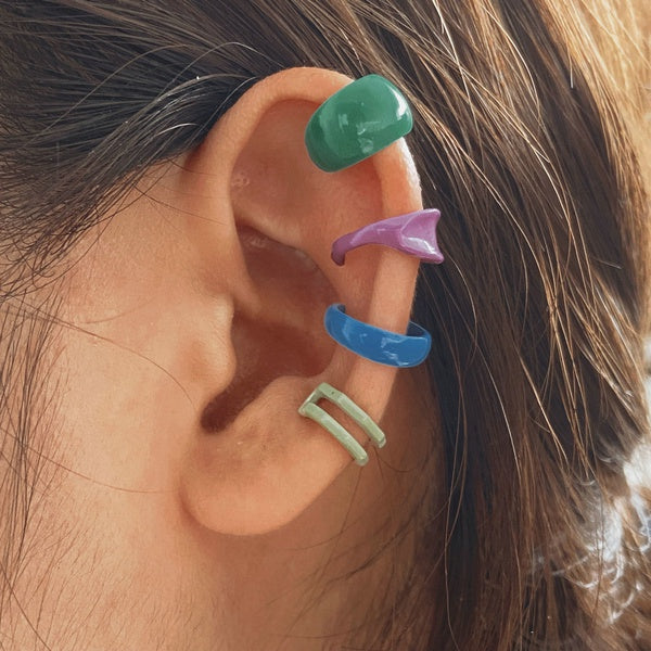 Multicolor EarCuffs - Earrings